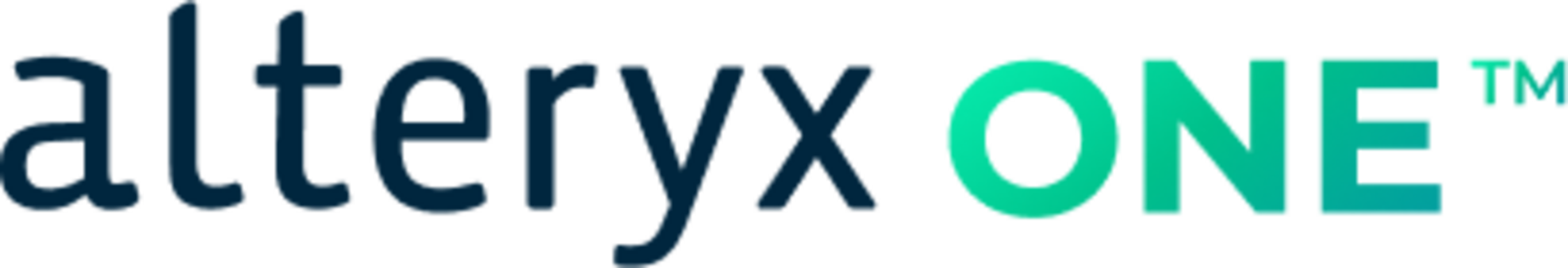 Alteryx One logo
