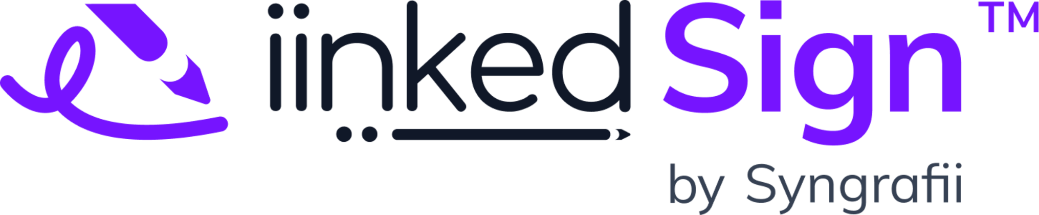 Syngrafii iinked Sign logo