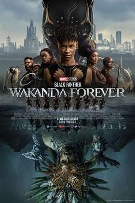 Black Panther Wakanda Forever logo