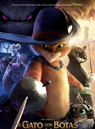 EL GATO CON BOTAS EL DESEO Pelicula Completa logo