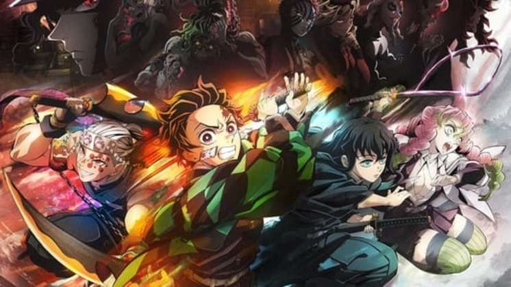 !Cuevana Ver - Kimetsu no Yaiba: Rumbo a la Aldea de los Herreros [2022] Pelicula Completa en Español Latino logo