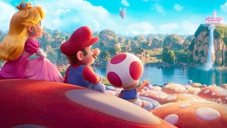 PELISPLUS LA PELÍCULA Súper Mario Bros: La película COMPLETA ONLINE y GRATIS en español logo