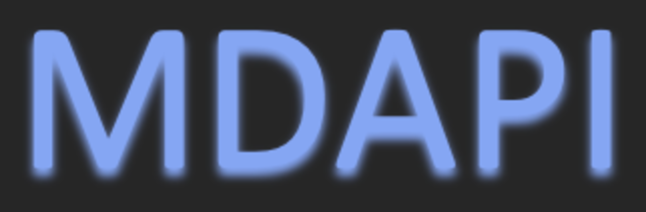 MDAPI logo