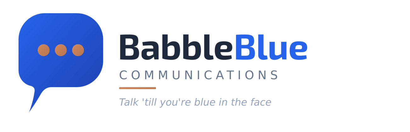 BabbleBlue Communications logo