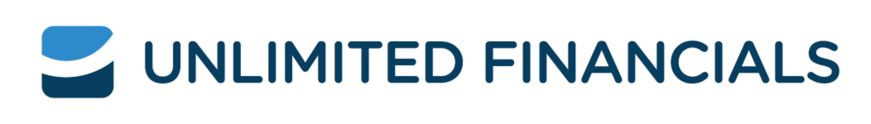 Unlimited Financials BLUE logo